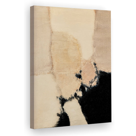 Vintage Abstract Oil Painting Modern Canvas Print Wall Art, Antique Art Print Boho Canvas Print Wall Art, Gallery Wall
