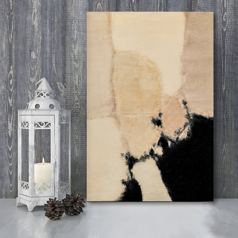 Vintage Abstract Oil Painting Modern Canvas Print Wall Art, Antique Art Print Boho Canvas Print Wall Art, Gallery Wall