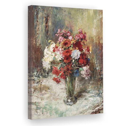 Vintage Floral Wall Art Print, Botanical Canvas Print Wall Art