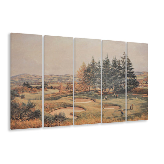 Vintage Golf Art Prints Golf Lovers Golfer Gift Antique Landscape Fall Office Home Decor Antique Sports Print