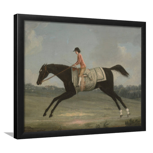 Vintage Horse Painting Modern Farmhouse Decor Antique Horse Art Kids Room Antique Art