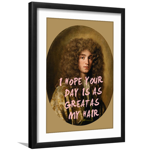Vintage Man Print, Funny Quote Wall Print, Framed Picture Print, Framed Art Prints White Border Wall Decor