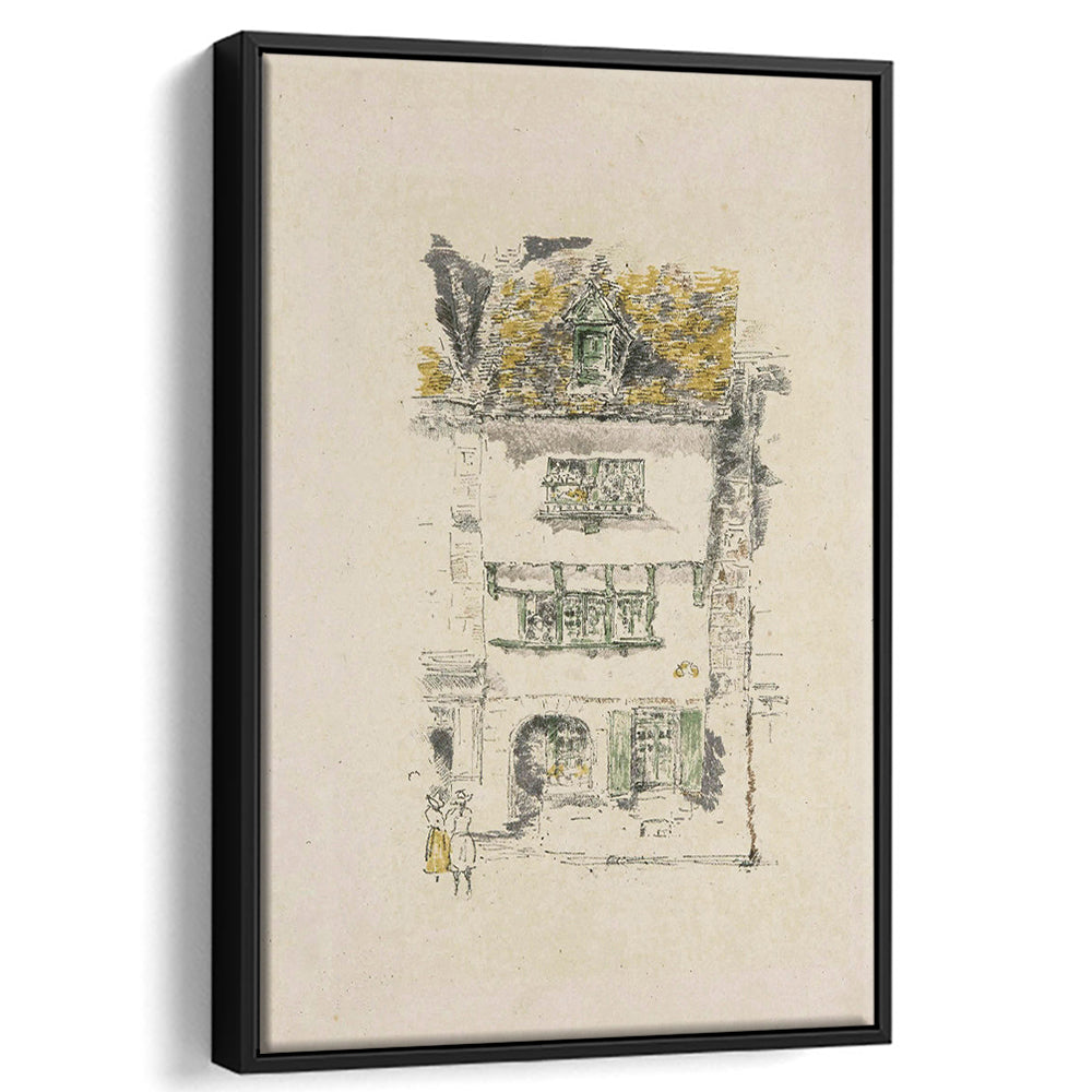 Vintage Minimalist Architecture Sketch Art Neutral Tones Cityscape Sketch Download