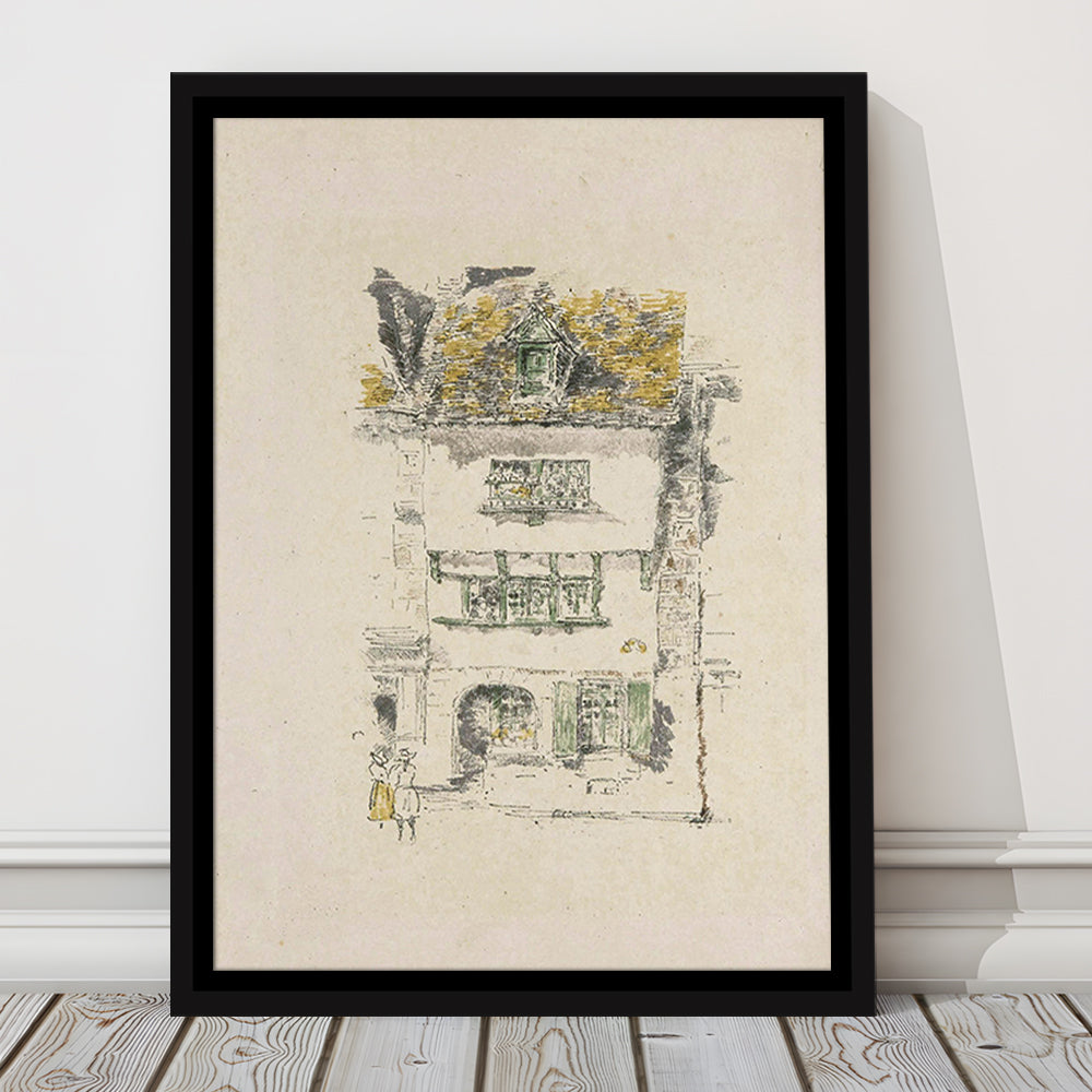 Vintage Minimalist Architecture Sketch Art Neutral Tones Cityscape Sketch Download