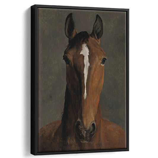 Vintage Prints Horse Painting s Wall Decor Framed Canvas Print Wall Art