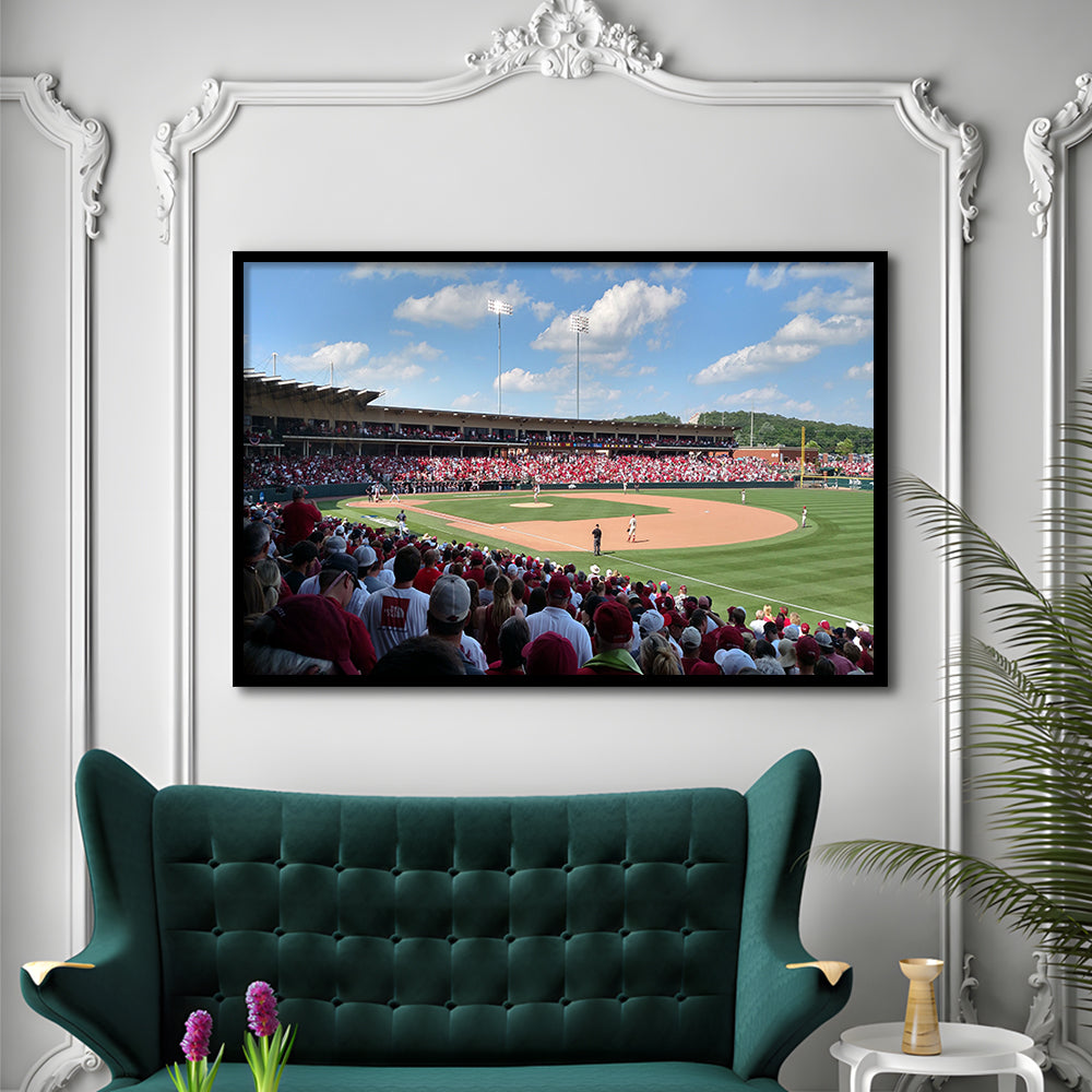 Walker Stadium, Stadium Canvas, Sport Art, Gift for him, Framed Art Print Wall Decor, Picture Framed
