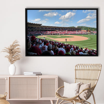 Walker Stadium, Stadium Canvas, Sport Art, Framed Canvas Print Wall Art, Floating Frame
