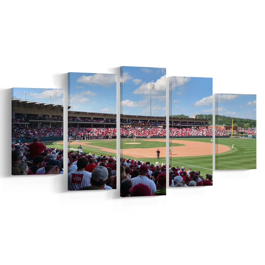 Walker Stadium, Stadium Canvas, Sport Art, Gift for him, 5 Panel, Large Canvas, Canvas Print Wall Art