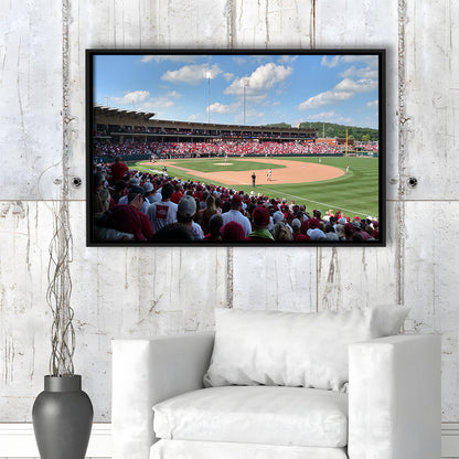 Walker Stadium, Stadium Canvas, Sport Art, Framed Canvas Print Wall Art, Floating Frame