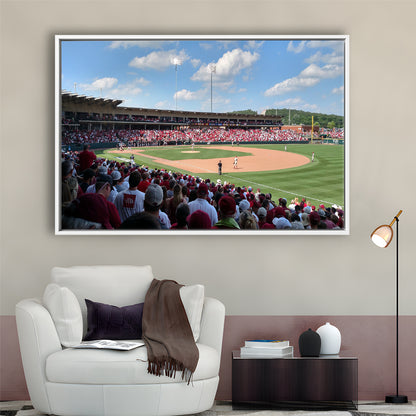 Walker Stadium, Stadium Canvas, Sport Art, Framed Canvas Print Wall Art, Floating Frame
