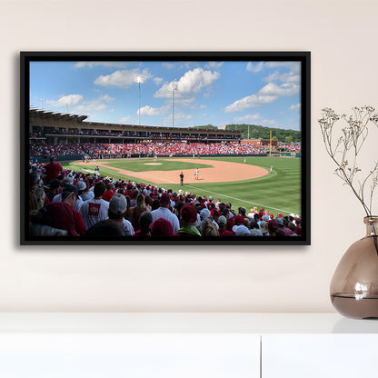 Walker Stadium, Stadium Canvas, Sport Art, Framed Canvas Print Wall Art, Floating Frame