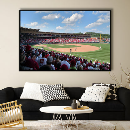 Walker Stadium, Stadium Canvas, Sport Art, Framed Canvas Print Wall Art, Floating Frame