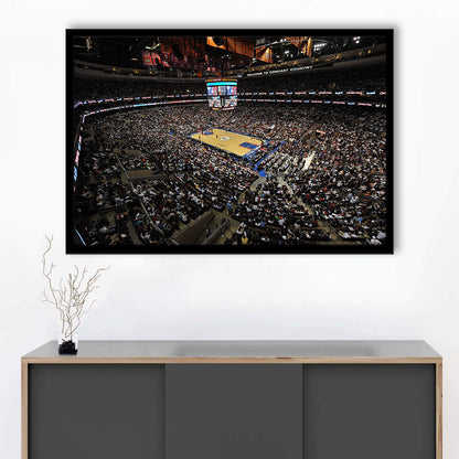 Wells Fargo Center, Stadium Canvas, Sport Art, Fan Gifts, Framed Art Print Wall Decor, Picture Framed