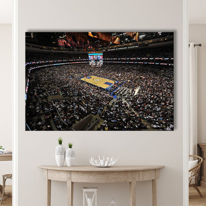 Wells Fargo Center, Stadium Canvas, Sport Art, Fan Gifts, Man Cave Decor, Art Print, Canvas Print Wall Art