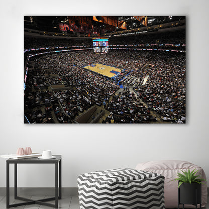 Wells Fargo Center, Stadium Canvas, Sport Art, Fan Gifts, Man Cave Decor, Art Print, Canvas Print Wall Art