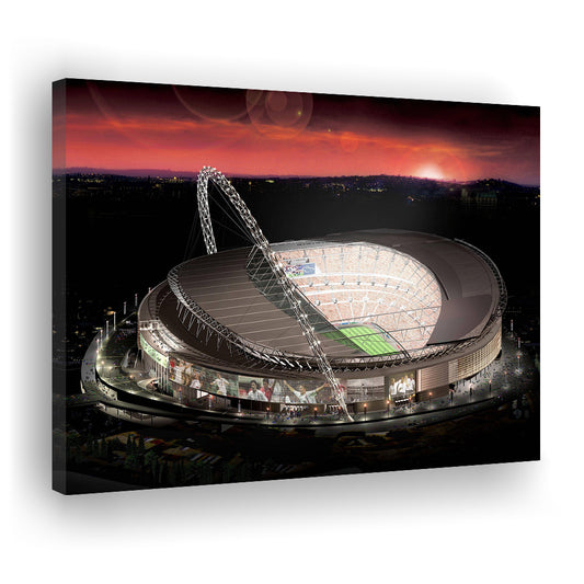 Wembley Stadium, Stadium Canvas, Sport Art, Gift for him, Man Cave Decor, Art Print, Canvas Print Wall Art
