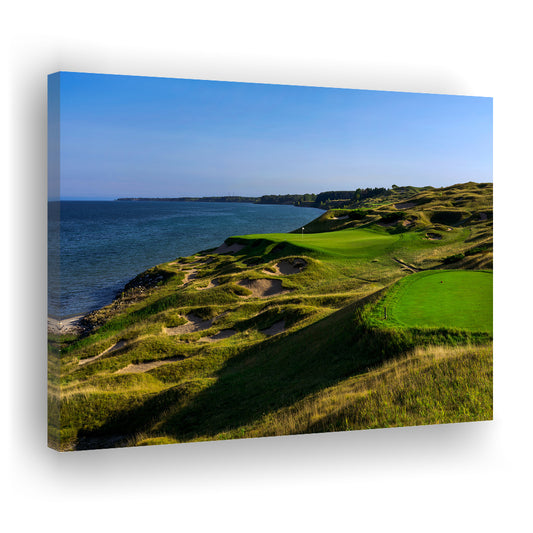 Whistling Straits Golf Resort, Straits Course Hole 03, Kohler, Wisconsin, Golf Art Print