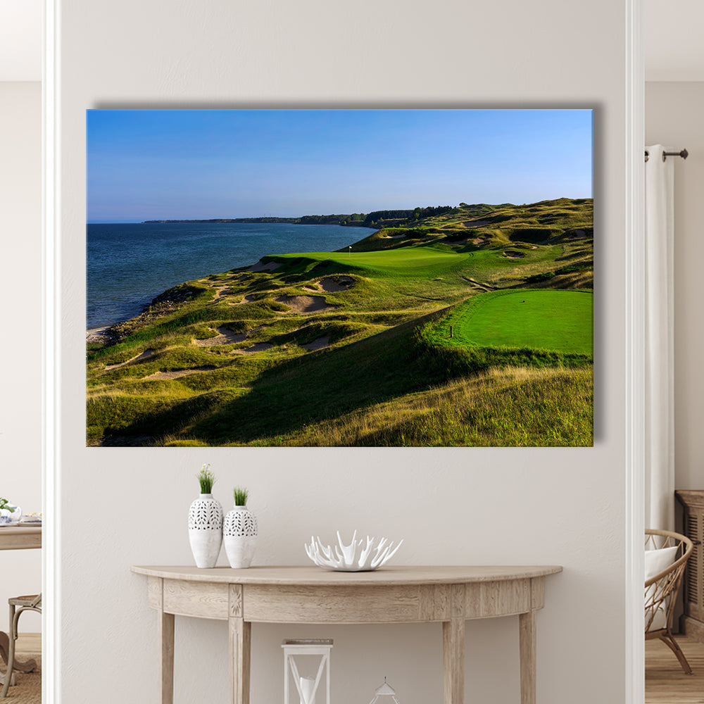 Whistling Straits Golf Resort, Straits Course Hole 03, Kohler, Wisconsin, Golf Art Print