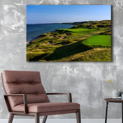 Whistling Straits Golf Resort, Straits Course Hole 03, Kohler, Wisconsin, Golf Art Print