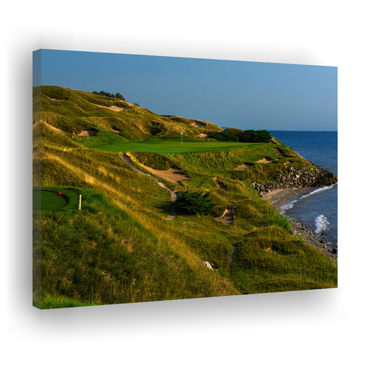 Whistling Straits Golf Resort, Straits Course Hole 07, Kohler, Wisconsin, Golf Art Print