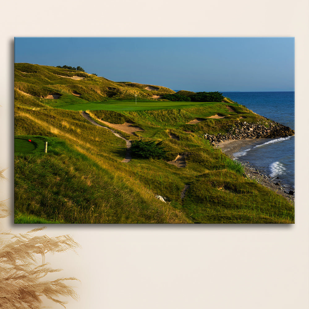 Whistling Straits Golf Resort, Straits Course Hole 07, Kohler, Wisconsin, Golf Art Print