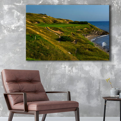 Whistling Straits Golf Resort, Straits Course Hole 07, Kohler, Wisconsin, Golf Art Print