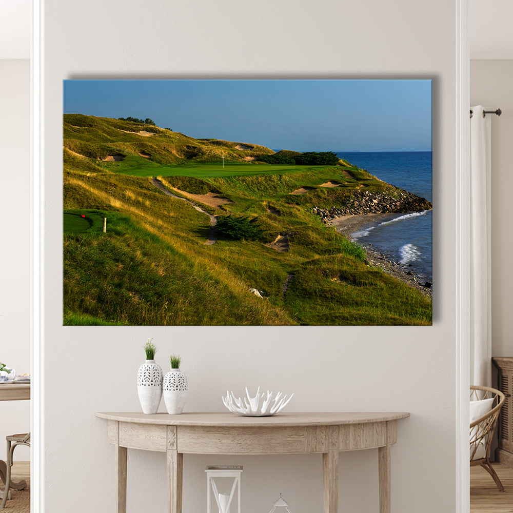 Whistling Straits Golf Resort, Straits Course Hole 07, Kohler, Wisconsin, Golf Art Print
