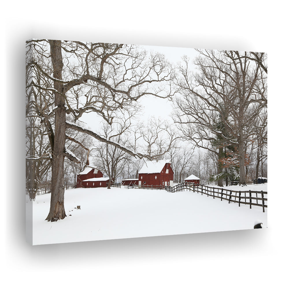 Winter wonderland, Cavas Print Wall Art Hom Decor