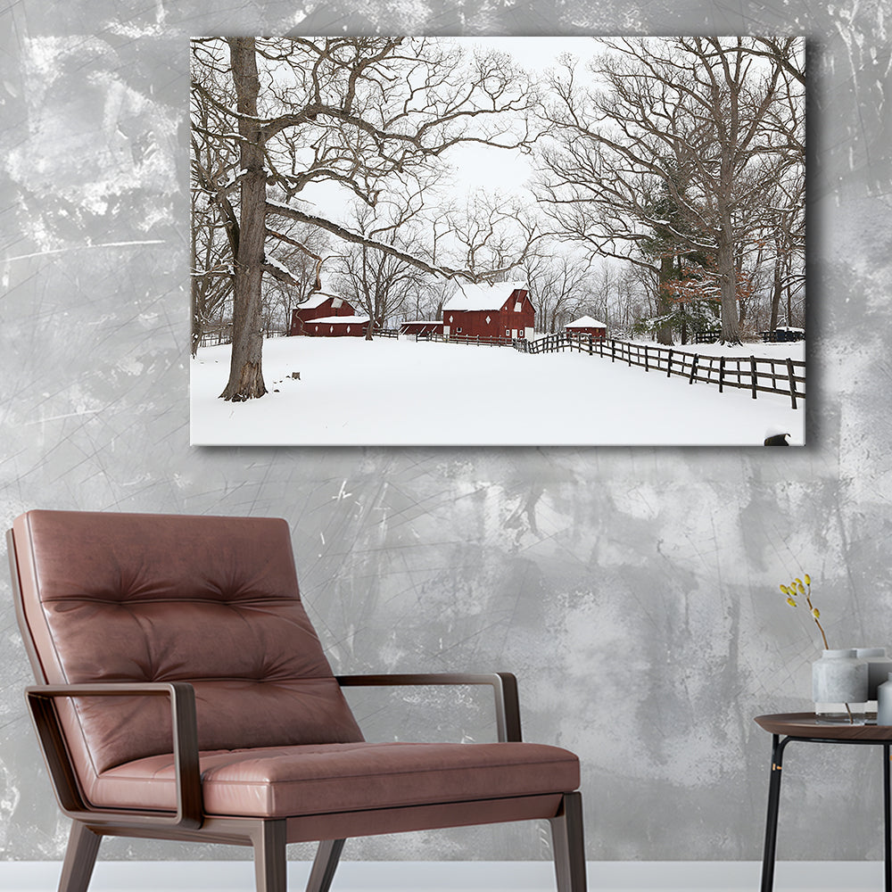 Winter wonderland, Cavas Print Wall Art Hom Decor