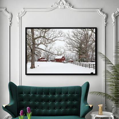 Winter Wonderland, Framed Art Print, Picture Framed