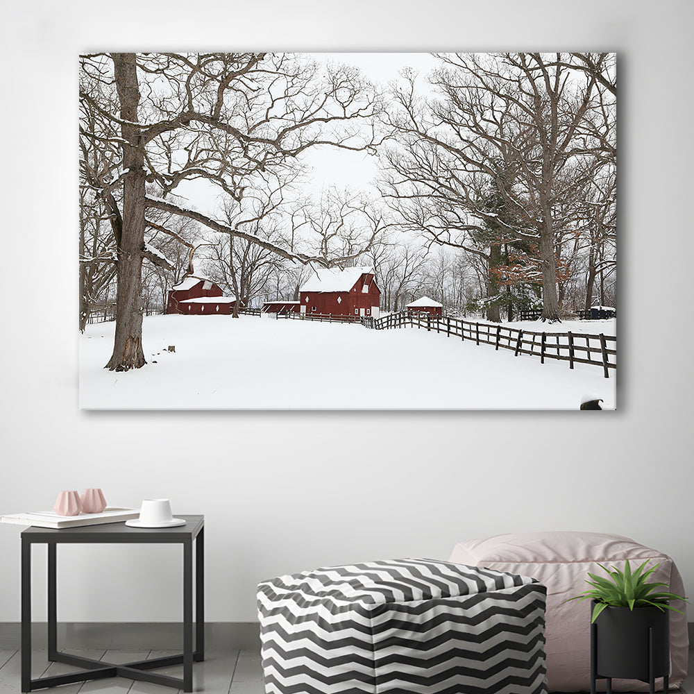 Winter wonderland, Cavas Print Wall Art Hom Decor