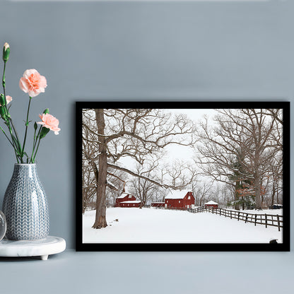 Winter Wonderland, Framed Art Print, Picture Framed