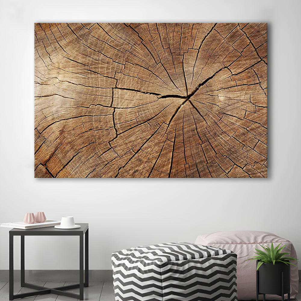 Wood Texture Wall Decor,Wood Crack Abstract Canvas Print, Luxury Extra Large Abstract Art, Cavas Print Wall Art Hom Decor