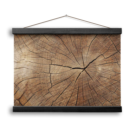 Wood Texture Wall Decor,Wood Crack Abstract Canvas Print, Luxury Extra Large Abstract Art, Hanging Cavas Print, Ready to Hang