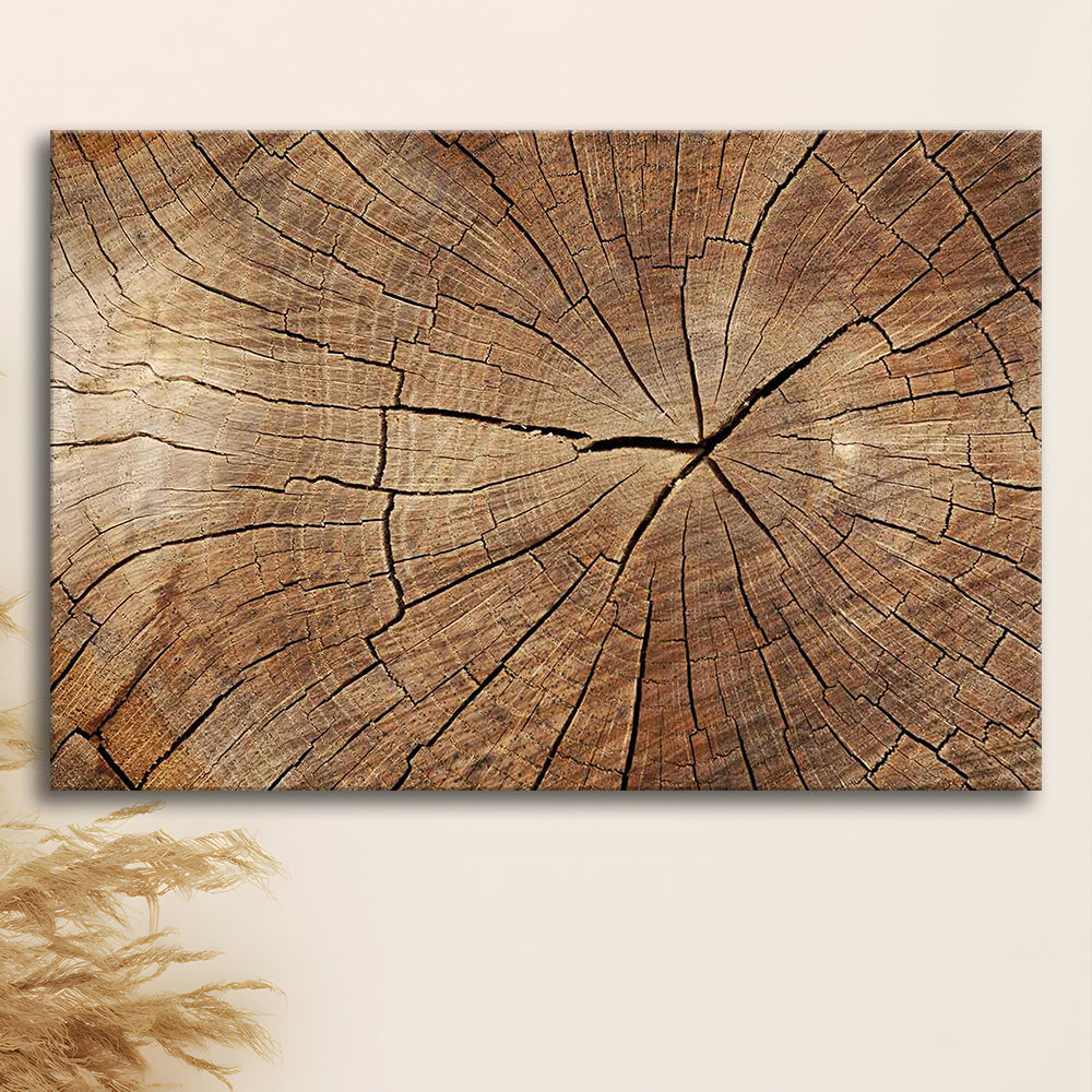 Wood Texture Wall Decor,Wood Crack Abstract Canvas Print, Luxury Extra Large Abstract Art, Cavas Print Wall Art Hom Decor