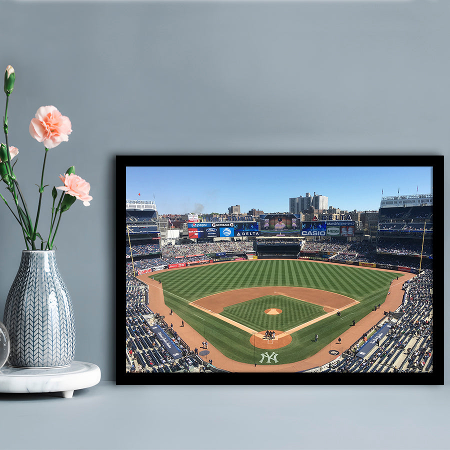 Yankee Stadium, Stadium Canvas, Sport Art, Fan Gifts, Framed Art Print Wall Decor, Picture Framed