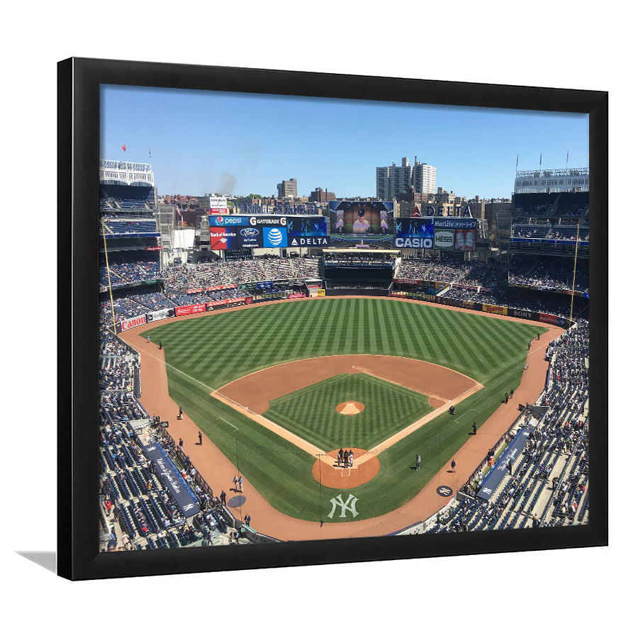 Yankee Stadium, Stadium Canvas, Sport Art, Fan Gifts, Framed Art Print Wall Decor, Picture Framed