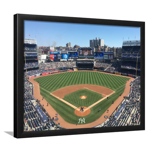 Yankee Stadium, Stadium Canvas, Sport Art, Fan Gifts, Framed Art Print Wall Decor, Picture Framed