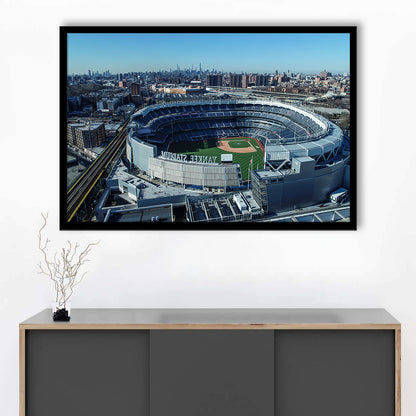 Yankee Stadium, Stadium Canvas, Sport Art, Gift for him, Framed Art Print Wall Decor, Picture Framed
