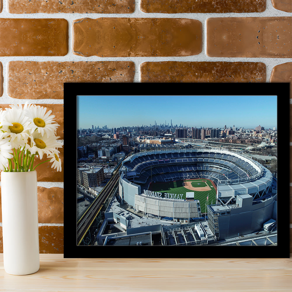 Yankee Stadium, Stadium Canvas, Sport Art, Gift for him, Framed Art Print Wall Decor, Picture Framed