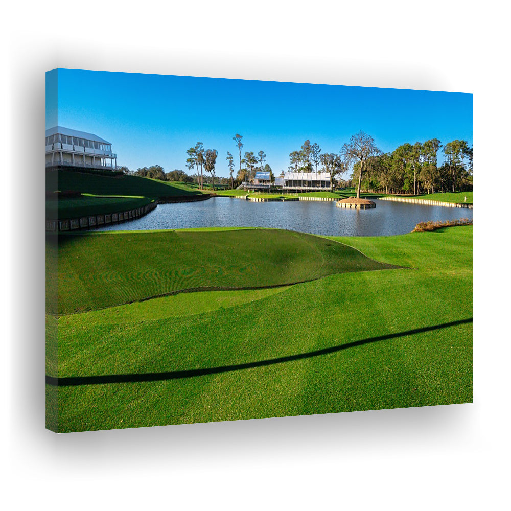 Beautiful Golf Course In Florida, Golf Art Print,Gifts Golf Lover