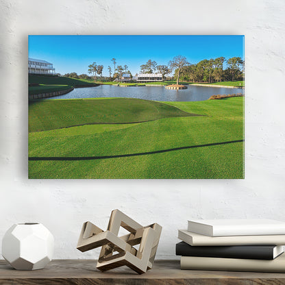 Beautiful Golf Course In Florida, Golf Art Print,Gifts Golf Lover