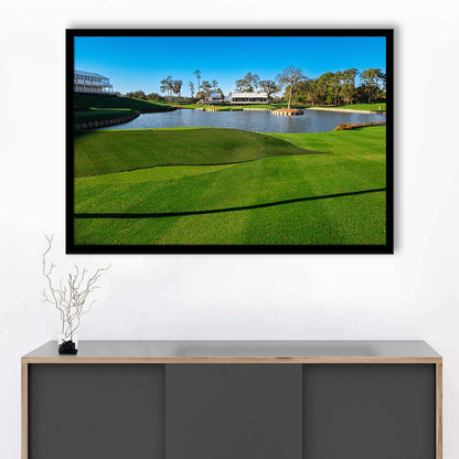 Beautiful Golf Course In Florida, Framed Art Print Wall Decor, Picture Framed