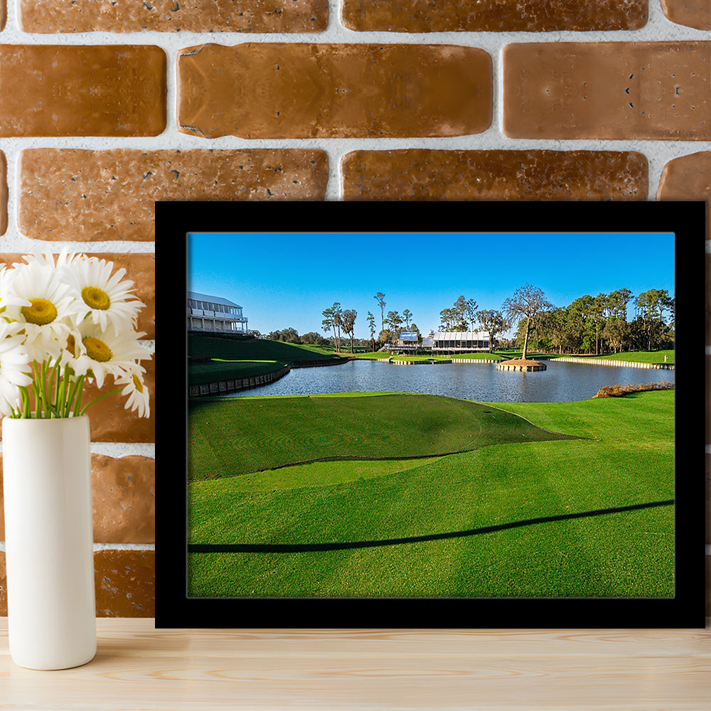 Beautiful Golf Course In Florida, Framed Art Print Wall Decor, Picture Framed
