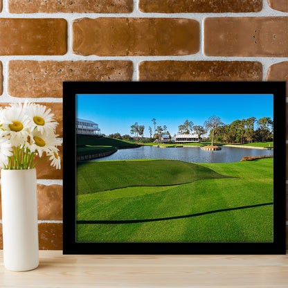 Beautiful Golf Course In Florida, Framed Art Print Wall Decor, Picture Framed